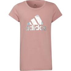 Adidas Dance Metallic Print T-shirt - Wonder Mauve (H57220)