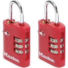 Sleutelslot Hangsloten Master Lock 3-Cijfer TSA 30mm