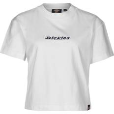 Dickies S/S Loretto W Tee White - Donne - Maglietta a Maniche Corte