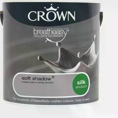 Crown Breatheasy Wall Paint, Ceiling Paint Soft Shadow 2.5L