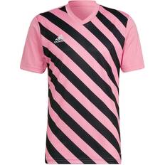 Football - Pink Clothing adidas Entrada 22 Graphic Jersey Men - Semi Pink Glow/Black