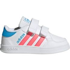 adidas Infant Breaknet - Cloud White/Acid Red/Sky Rush