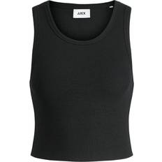 Jack & Jones Fallon Rib Line Tank Top - Black