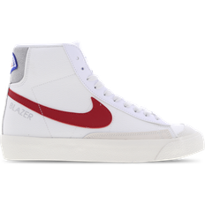 Nike Blazer Mid '77 SE GS - White/Gym Red/Light Smoke Grey