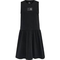 Schwarz Kleider Hummel Caroline Dress - Black (213689-2001)