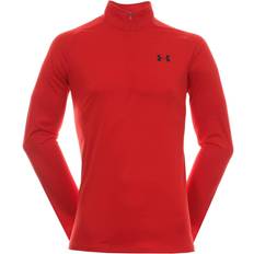 Golf - Uomo Top Under Armour Men's UA Tech ½ Zip Long Sleeve Top - Red/Black