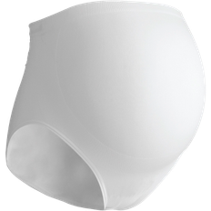 Seamless Pregnancy Panty with Support White