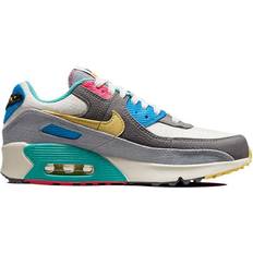 Nike Air Max 90 GS - Phantom/Iron Grey/Rush Pink/Celery