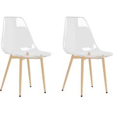 Transparent Køkkenstole vidaXL 338062 Køkkenstol 84cm 2stk