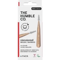 Dental Floss & Dental Sticks The Humble Co. Bamboo Interdental Brush 2-0.5mm 6-pack