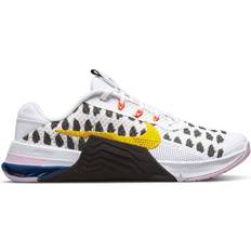 Multicolored - Women Gym & Training Shoes Nike Metcon 7 W - Black/Yellow Strike/White/Racer Blue