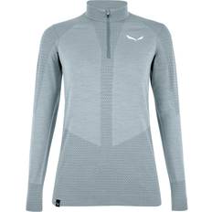 Salewa Zebru Responsive Long Sleeve T-shirt Women - Flint Stone