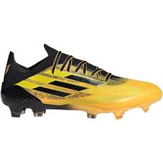 Women - Yellow Soccer Shoes Adidas X Speedflow Messi.1 FG - Solar Gold/Core Black/Bright Yellow