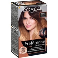 Brown Bleach L'Oréal Paris Preference Techniques Les Ombres Shade 104 for Brown to Dark Brown Hair