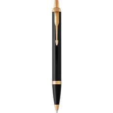 Parker IM Ballpoint Pen Medium Lacquer Black GT Finish