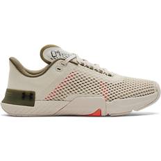 Beige - Hombre Zapatillas de Gimnasio y Entrenamiento Under Armour TriBase Reign 4 M - Stone/Tent/Black