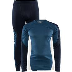 Craft Base Layer Sets Craft Core Dry Baselayer Set Men - Navy Blue