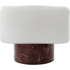Gröna - Marmor Bordslampor House Doctor Neat (Brun) Bordslampa 20.5cm
