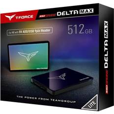 Hard Drives on sale TeamGroup T-Force Delta Max Lite RGB SSD 512GB