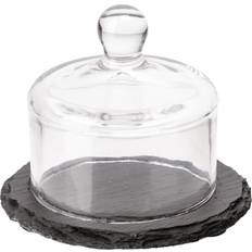 Freezer Safe Butter Dishes APS Slate Cloche Butter Dish