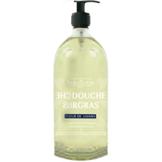 Herre - Leaping Bunny Shower Gel BeauTerra Surgras Shower Gel Jasmin Flower 1000ml