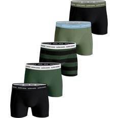 Björn Borg Essential Boxer 5-pack - Black/Green/Print