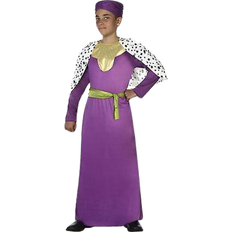 Real Vestidos de fiesta Th3 Party Wizard King Balthasar Children Costume