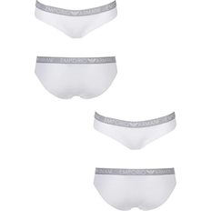 Emporio Armani Knickers Emporio Armani Logo Briefs 2-pack - White