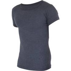 Floso Thermal Underwear Short Sleeve Vest Top Men - Charcoal