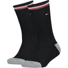 Tommy Hilfiger Socken Tommy Hilfiger Kid's Iconic Sports Socks 2-pack - Black (100001500-200)