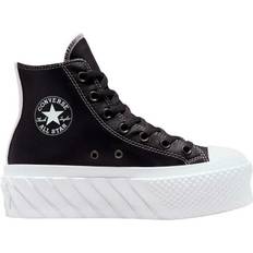 Converse Kunstleder Sneakers Converse Chuck Taylor All Star Lift 2X Platform W - Storm Wind/Slate Sage/White