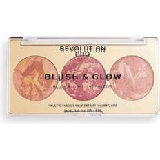 Paleta Coloretes Revolution Beauty Pro Blush & Glow Face Palette Cranberry Glow