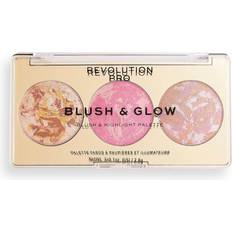 Paleta Coloretes Revolution Beauty Pro Blush & Glow Face Palette Rose Glow