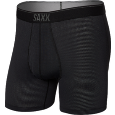 Herren - Polyamid Unterhosen Saxx Quest Boxer Brief - Black