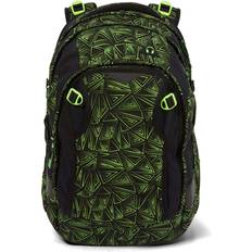 Satch Match School Backpack - Green Bermuda