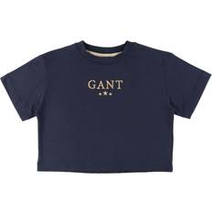 Stjerner Overdele Børnetøj Gant Teen Girls Stars T-shirt - Evening Blue (605177-433)