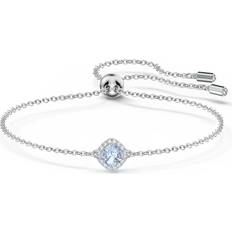 Swarovski angelic Swarovski Angelic Cushion Bracelet - Silver/Blue/Transparent