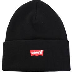 Levi's Damen Mützen Levi's Batwing Slouchy Embroidered Beanie - Black