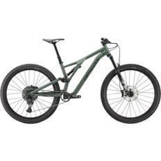 Grün Mountainbikes Specialized Stump jumper Comp Alloy 2022 - Gloss Sage Green/Forest Green Unisex