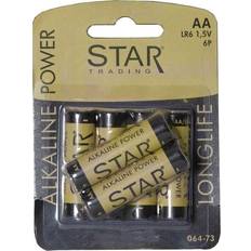 AA Alkaline Power Longlife Compatible 6-pack