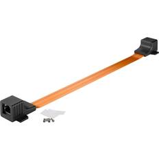 Fönstergenomföring Goobay Ultra-slim RJ45-RJ45 F-F 0.5m