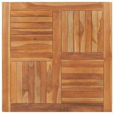 Teak Bordplater vidaXL - Bordplate 90x90cm