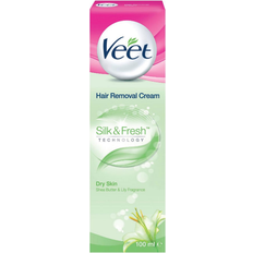 Nutriente Depilatori Veet Silk & Fresh Hair Removal Cream for Dry Skin 100ml