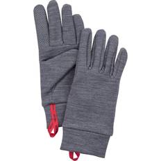 Unisex - Wool Gloves Hestra Touch Point Warmth 5-Finger Gloves - Grey