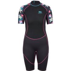 Water Sport Clothes Trespass Womens Wetsuit Short 3mm Sonar