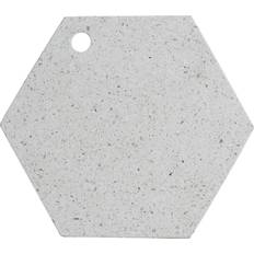 Weiß Serviertabletts Typhoon Elements Terrazzo Serving Tray