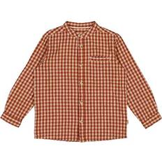 Hør T-shirts Børnetøj Wheat Willum Shirt - Red (2673f-408-2900)