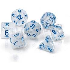 Chessex Borealis – Polyhedral Icicle/light blue Luminary 7-Die Set