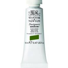 Guld Akvarellfärger Winsor & Newton Designers Gouache Olive Green 14ml