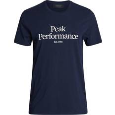 Peak Performance Herre T-shirts Peak Performance Original T-shirt - Blue Shadow